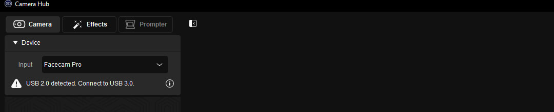 elgato usb 2.0 connected error